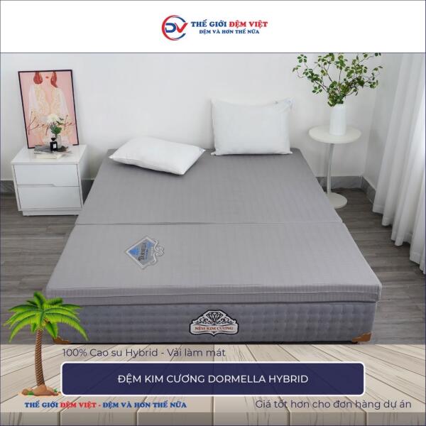 Đệm Kim Cương Dormella Hybrid 3-2